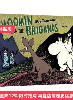 Moomin and the Brigands小肥肥姆明一族穆明谷芬兰动画 漫画进口原版英文书籍