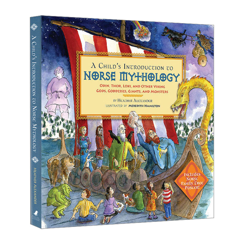 英文原版 A Child's Introduction to Norse Mythology 我的第一本北欧神话故事书 精装 英文版 进口英语原版书籍