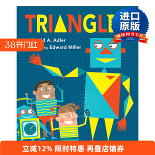 Triangles 三角形 儿童几何形状启蒙认知绘本 David A. Adler进口原版英文书籍