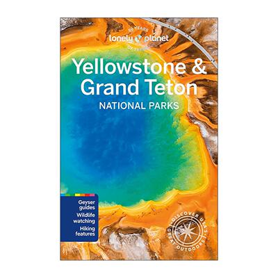 英文原版 Lonely Planet Yellowstone and Grand Teton National Parks 黄石和大提顿国家公园 7版 英文版 进口英语原版书籍