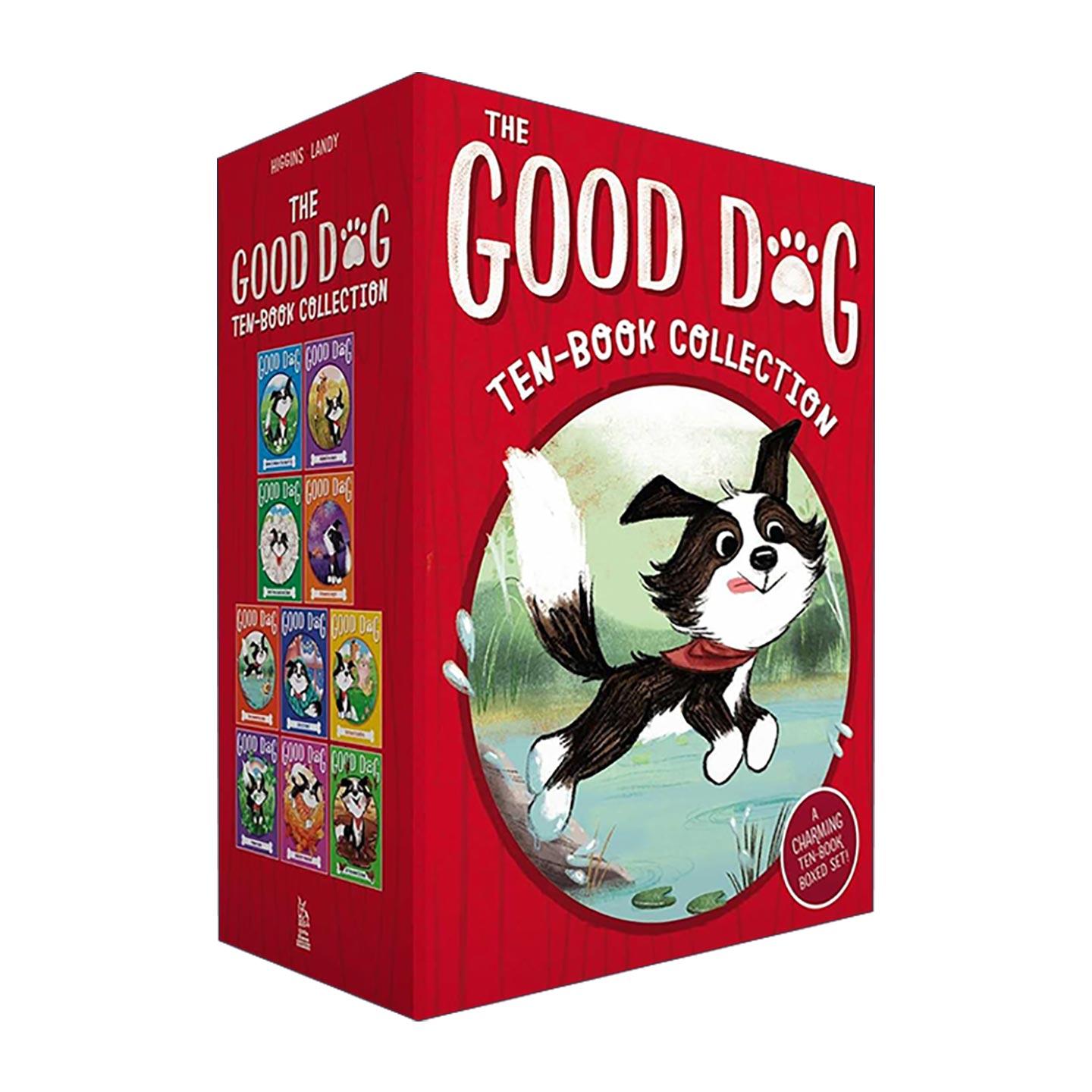 英文原版 The Good Dog Ten-Book Collection 好狗狗10册盒装 动物主题章节书 英文版 进口英语原版书籍