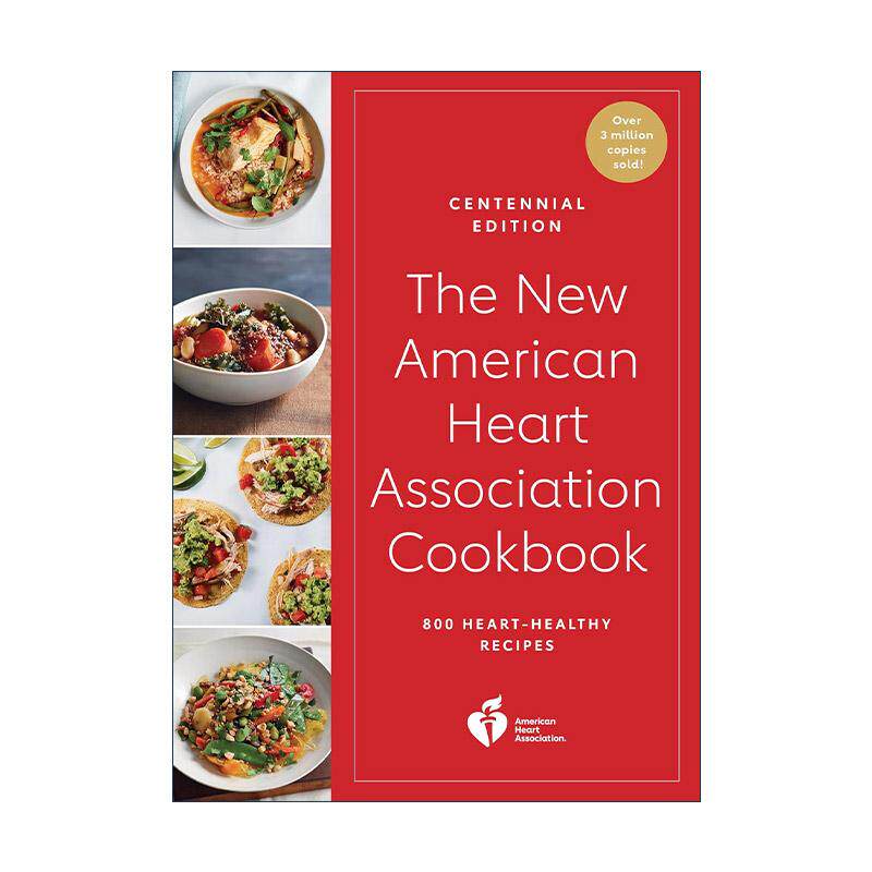英文原版 The New American Heart Association Cookbook 美国心脏协会新食谱 百年纪念版 第十版 美味健康饮食 进口英语原版书籍