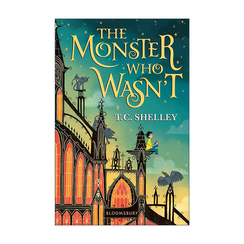 英文原版 The Monster Who Wasn't 新晋小鬼 T.C.谢莉 畅销奇幻童书 英文版 进口英语原版书籍