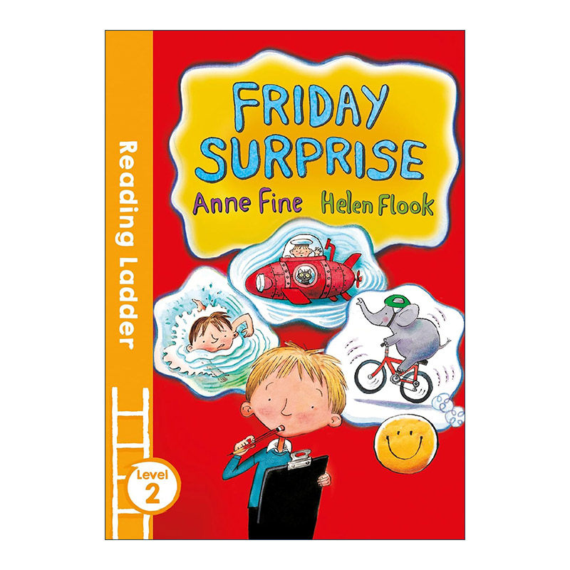 英文原版 Reading Ladder Level 3 Friday Surprise 彩色香蕉系列分级读物 周五测试 安妮范恩故事 英文版 进口英语原版书籍