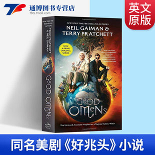 同名美剧小说 Neil 英文原版 Omens Patchett 英语书籍 好兆头 Terry 英文版 Good 善与恶 Gaiman 尼尔盖曼 进口原版 预言