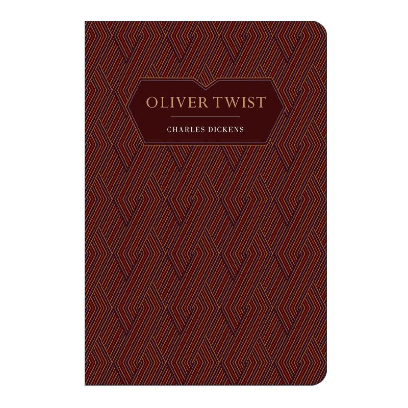 英文原版 Oliver Twist 雾都孤儿 浮雕封面高颜值装帧设计 精装 Chiltern Classic 查尔斯·狄更斯 英文版 进口英语原版书籍