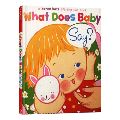 英文原版绘本纸板翻翻书