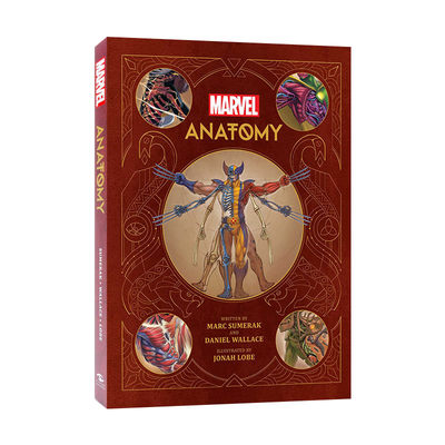 英文原版 Marvel Anatomy A Scientific Study of the Superhuman 漫威超人类解剖学画册 精装 英文版 进口英语原版书籍