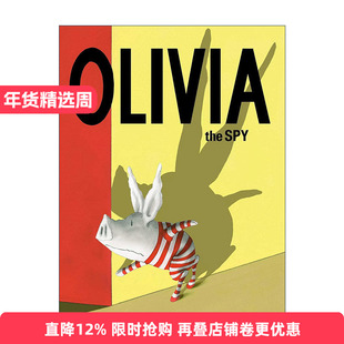 英文原版 Olivia the Spy 奥莉薇情报员 精装绘本 英文版 进口英语原版书籍