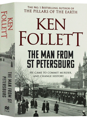 刺客之死 The Man From St Petersburg 英文原版小说 肯福莱特 Ken Follett 英文版侦探悬疑推理小说 进口原版英语书籍