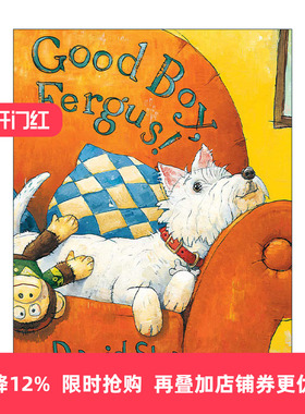 英文原版 Good Boy  Fergus! 好孩子弗格斯 精装图画书 大卫香农 英文版 进口英语原版书籍