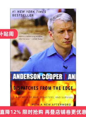 英文原版 Dispatches from the Edge 边缘信使 一部讲述战争 灾难和幸存的回忆录 安德森·库珀 英文版 进口英语原版书籍