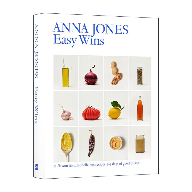 英文原版 Easy Wins 简单健康取胜 Anna Jones 精装素食食谱 英文版 进口英语原版书籍