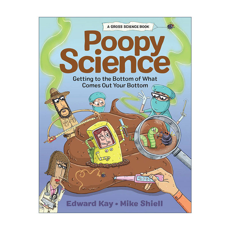 英文原版 Poopy Science 粪便科学 精装科普绘本 英文版 进口英语原版书籍