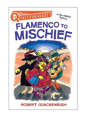 英文原版 Flamenco to Mischief 弗拉门戈诡计 鸭侦探马拉德小姐系列 英文版 进口英语原版书籍