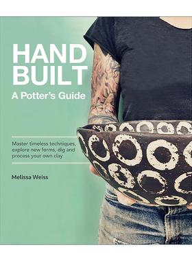 英文原版 Handbuilt  a Potter's Guide 陶艺手工制作指南 详细步骤 丰富图解 英文版 进口英语原版书籍