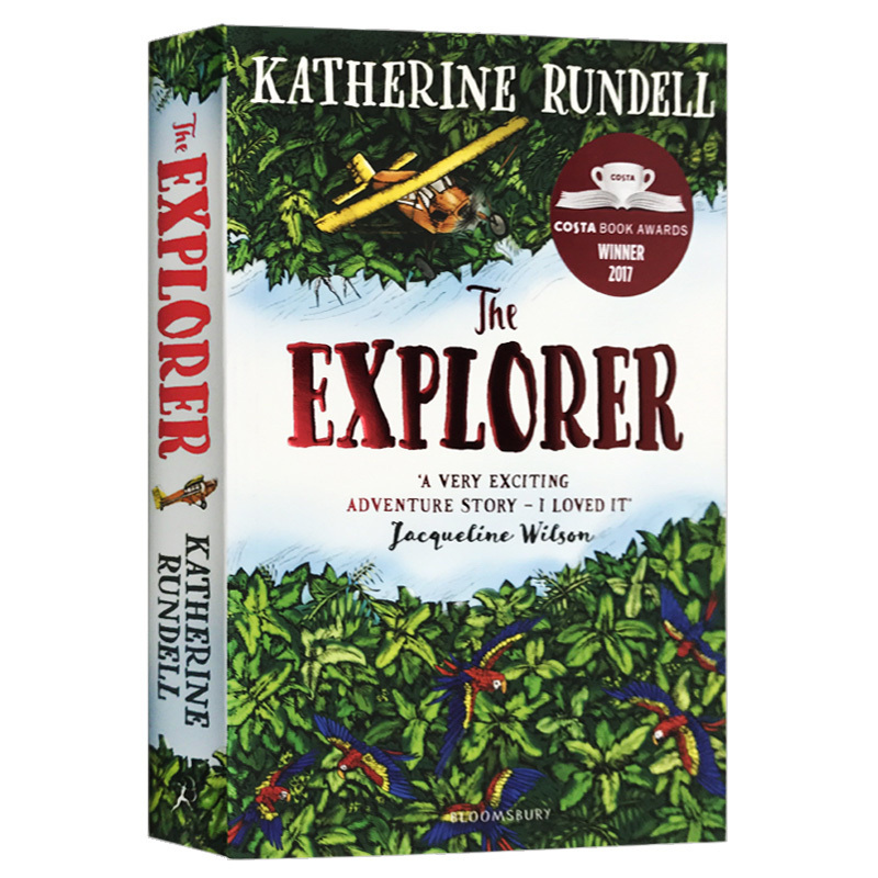 探险家 The Explorer 英文原版 四个孩子的冒险之旅 Katherine Rundell 伦敦书展年度儿童旅游书籍 英语儿童文学书