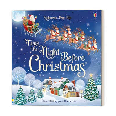 英文原版绘本圣诞节前夜