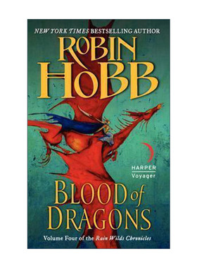英文原版 Blood of Dragons 雨野原传奇4 巨龙之血 罗宾·霍布 英文版 进口英语原版书籍