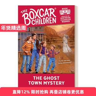 #71 The Ghost Town Mystery棚车少年71进口原版英文书籍