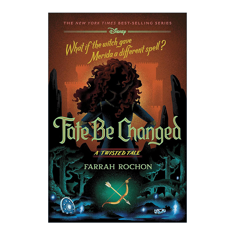 英文原版 Fate Be Changed A Twisted Tale 勇敢传说 迪士尼扭曲故事系列 Farrah Rochon 精装 英文版 进口英语原版书籍