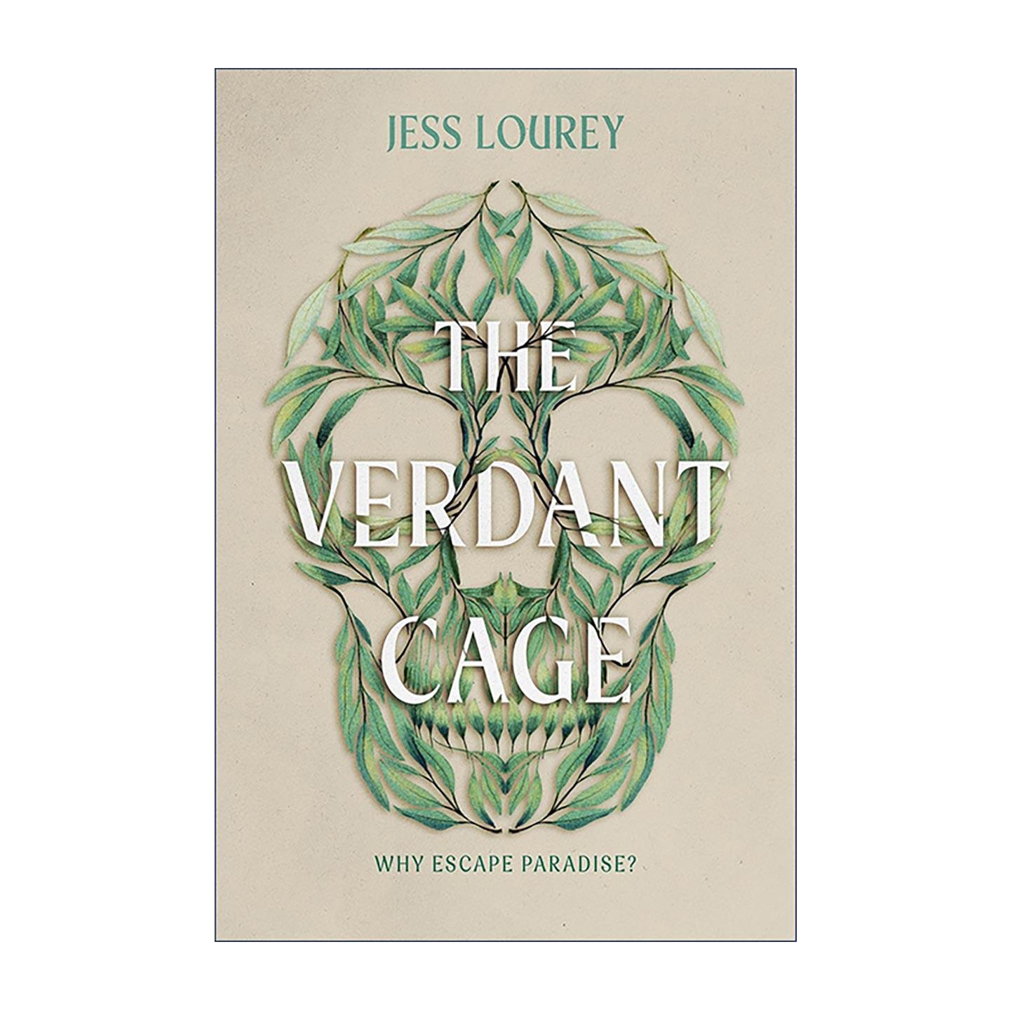 英文原版 The Verdant Cage 苍翠牢笼 青少年反乌托邦小说 Jess Lourey 大开本 英文版 进口英语原版书籍