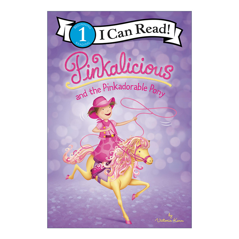 英文原版 Pinkalicious and the Pinkadorable Pony 粉红控和粉红小马 I Can Read level 1分级阅读 英文版 进口英语原版书籍