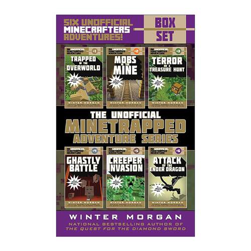 英文原版 The Unofficial Minetrapped Adventure Series Box Set 我的世界 冒险小说 6册盒装 英文版 进口英语原版书籍