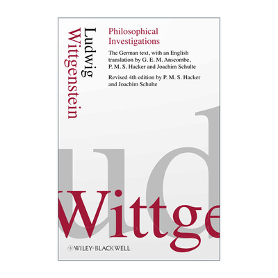 英文原版 Philosophical Investigations 哲学研究 第4版 英文版 进口英语原版书籍