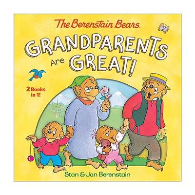 英文原版 Grandparents Are Great The Berenstain Bears 贝贝熊系列 爷爷奶奶万岁 儿童精装绘本 英文版 进口英语原版书籍