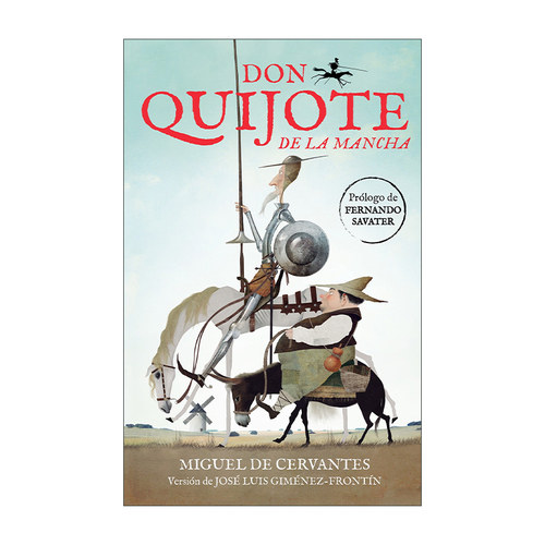 西班牙语原版 Don Quijote de la Mancha  Don Quixote de la Mancha 堂·吉诃德 塞万提斯前言 西班牙语版 进口原版书籍
