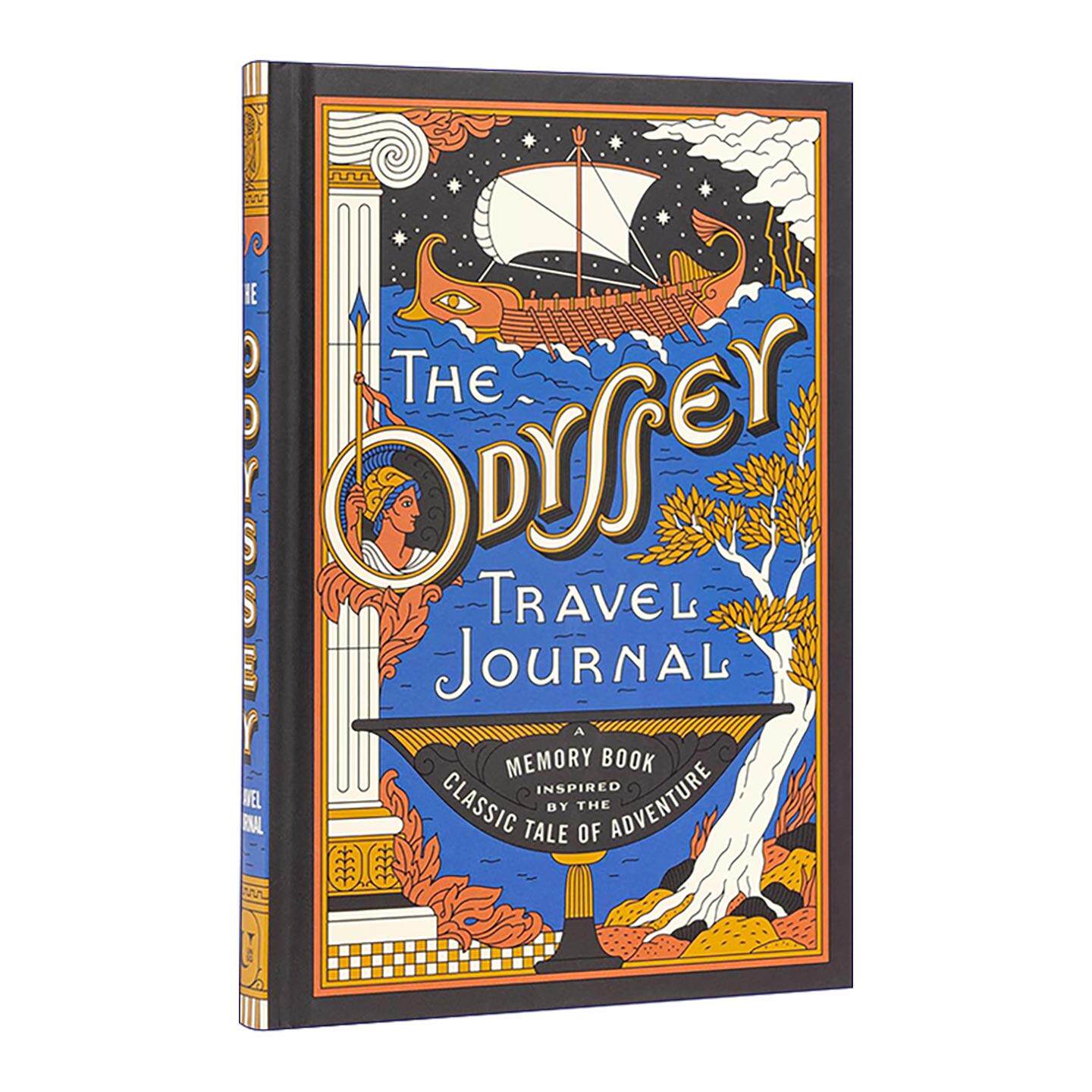 英文原版 The Odyssey Travel Journal 奥德赛旅行日记 一本由经典冒险故事启发的记忆书 精装 英文版 进口英语原版书籍