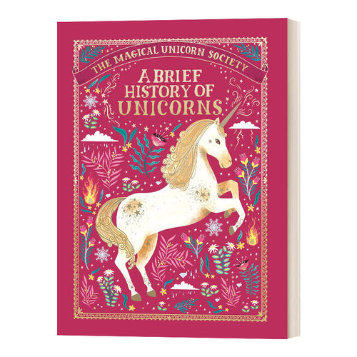 英文原版 The Magical Unicorn Society A Brief of Unicorns History of Unicorns 独角兽魔法传说 英文版 进口英语原版书籍