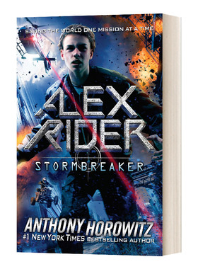 英文原版 Stormbreaker Alex Rider Book 1 风暴突击者 少年007系列1 儿童侦探推理动作冒险小说 Anthony Horowitz 英文版 进口书