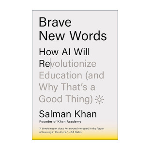 英文原版 Brave New Words 教育新语 精装 人工智能时代教什么 怎么学 2024比尔·盖茨夏季书单 英文版 进口英语原版书籍