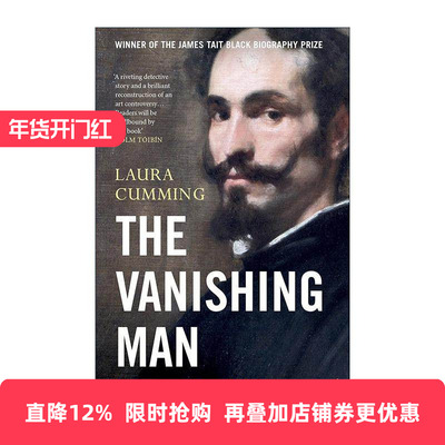 英文原版 The Vanishing Man 消失的人 追寻委拉斯开兹 英文版 进口英语原版书籍