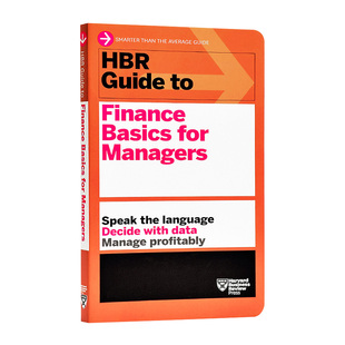 Guide 英语书籍 进口原版 Managers 基础财务管理 HBR 英文原版 Finance 英文版 哈佛商业评论指南系列 Basics 企业管理 for