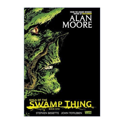 英文原版 Saga of the Swamp Thing Book One 沼泽怪物 第一卷 DC漫画 Alan Moore 英文版 进口英语原版书籍