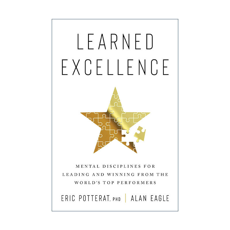 英文原版 Learned Excellence 学习卓越 来自世界表演者的关于引领和获胜的精神规训 精装 英文版 进口英语原版书籍