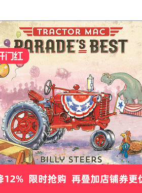 Tractor Mac Parade's Best 红色大拖拉机麦克 花车游行 精装绘本进口英文原版书籍