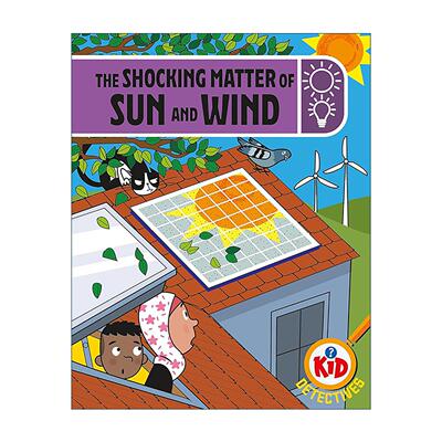 英文原版 Kid Detectives The Shocking Matter of Sun and Wind 令人震惊的太阳和风 儿童侦探冒险故事 英文版 进口英语原版书籍