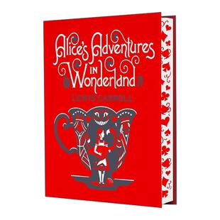 英文原版 Alice's Adventures in Wonderland & Through the Looking-Glass 爱丽丝漫游奇境 镜中奇遇记 儿童经典布面精装 英文版