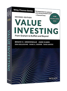 英文原版 Value Investing 21世纪价值投资 第2版 从格雷厄姆到巴菲特的价值投资策略 英文版 进口英语原版书籍