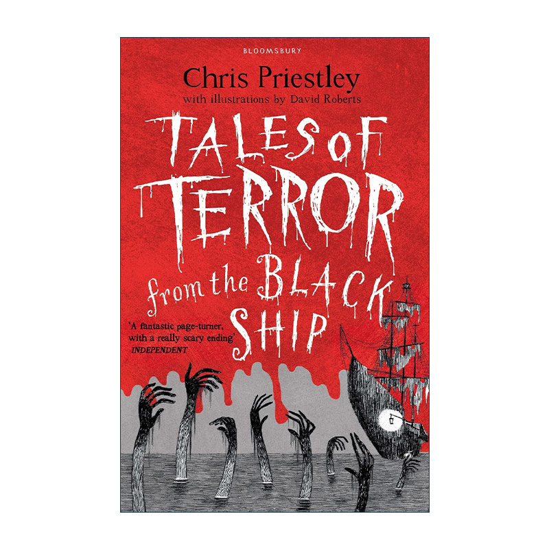 英文原版 Tales of Terror from the Black Ship 黑暗之船恐怖故事集 Chris Priestley少儿恐怖故事系列 英文版 进口英语原版书籍