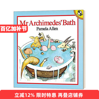 Mr Archimedes' Bath  阿基米德巴斯先生进口原版英文书籍