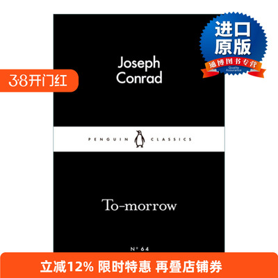 To-morrow 明日破晓 约瑟夫·康拉德 企鹅小黑书系列进口英文原版书籍