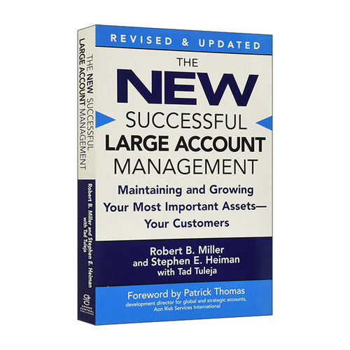 英文原版 The New Successful Large Account Management 成功的大客户管理 罗伯特·米勒 英文版 进口英语原版书籍