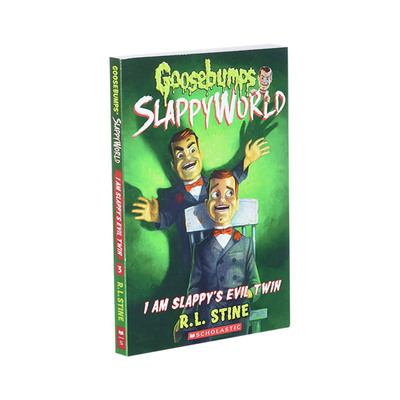 英文原版 Goosebumps SlappyWorld #3 I Am Slappy's Evil Twin 鸡皮疙瘩第二季3 英文版 进口英语原版书籍