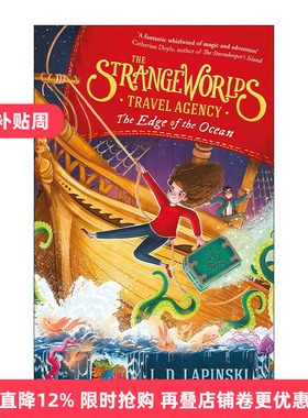 英文原版 The Strangeworlds Travel Agency The Edge of the Ocean 奇怪世界旅行社 大海的边缘 儿童奇幻小说 进口英语原版书籍