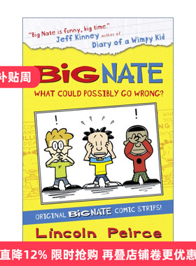 英文原版 Big Nate Compilation What Could Possibly Go Wrong 我们班有个捣蛋王 大内特漫画合集 英文版 进口英语原版书籍